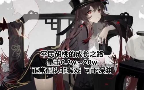 原神胡桃核爆阵容搭配