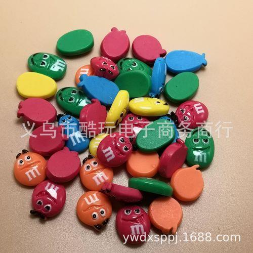 m豆上面的挂饰怎么拆下来