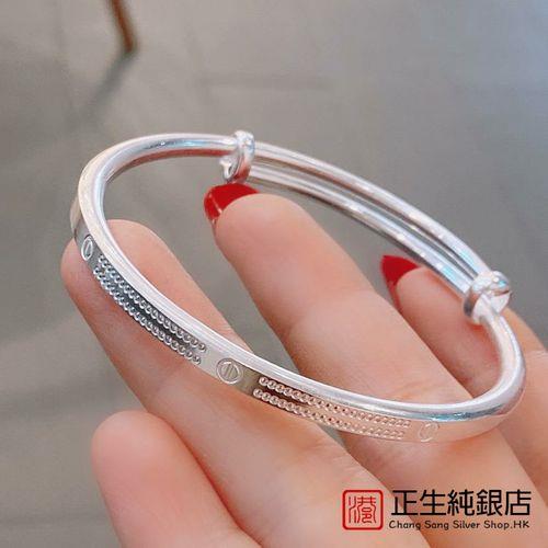 银手镯磨砂的好还是光亮的好