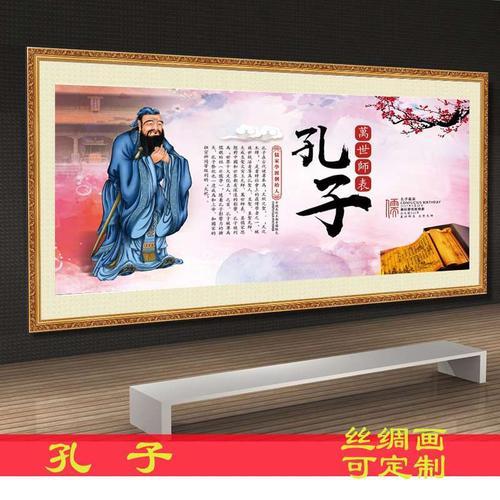 孔夫子画像挂在客厅好吗