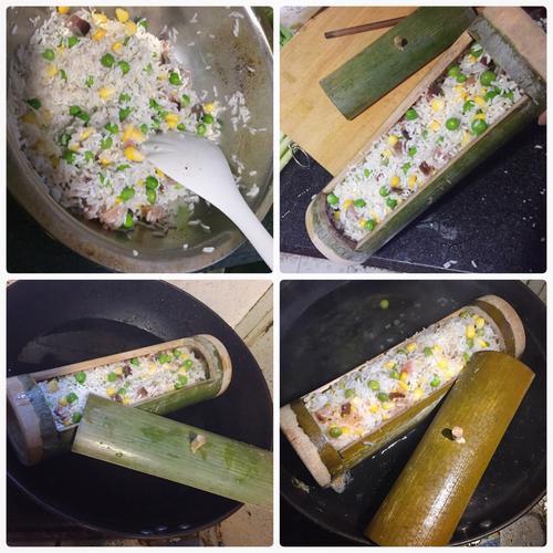 竹筒的做法