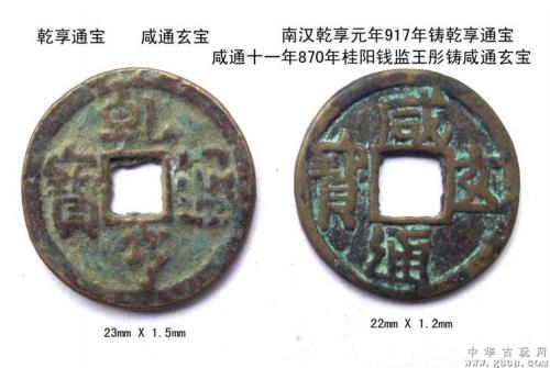乾亨通宝存世量
