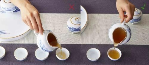 形容倒茶的经典句子