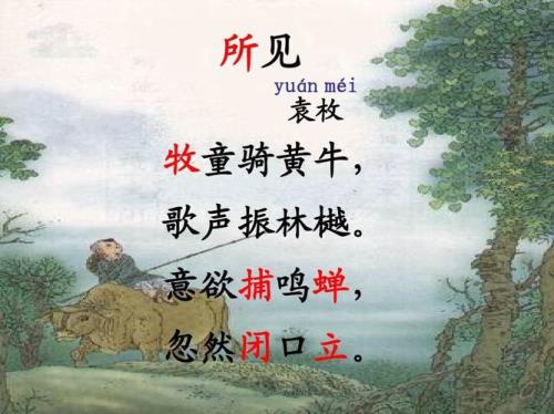夏季古诗小班