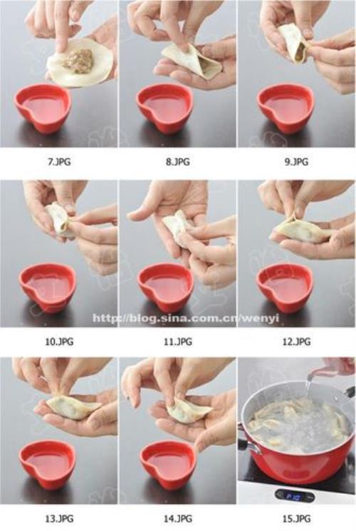 梯形饺子皮怎么包