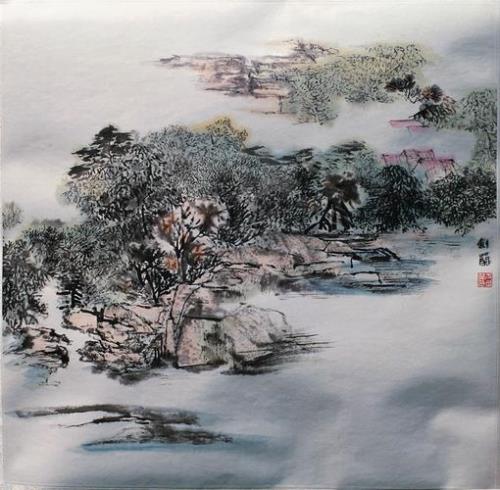 云净山浮翠风高浪泼银的意思