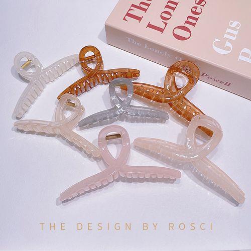 抓发夹子怎么夹好看