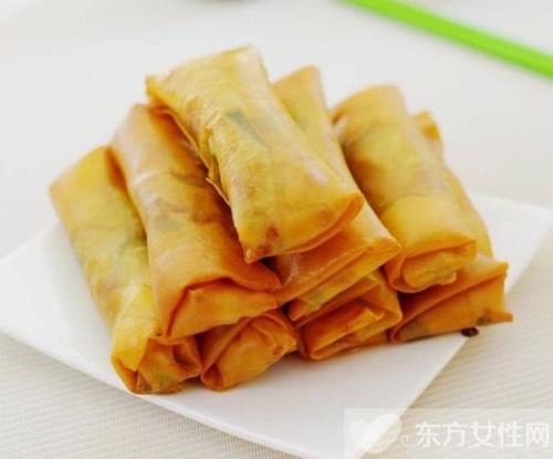 博山炸春卷正宗做法