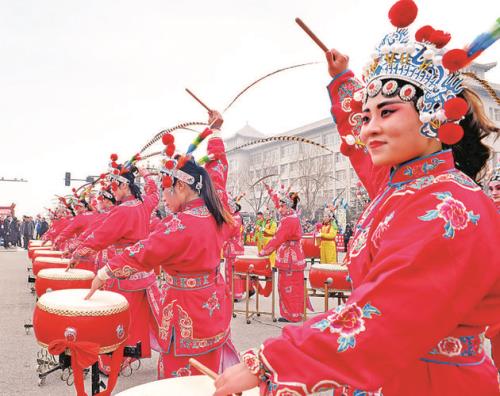 锣鼓喧天文案