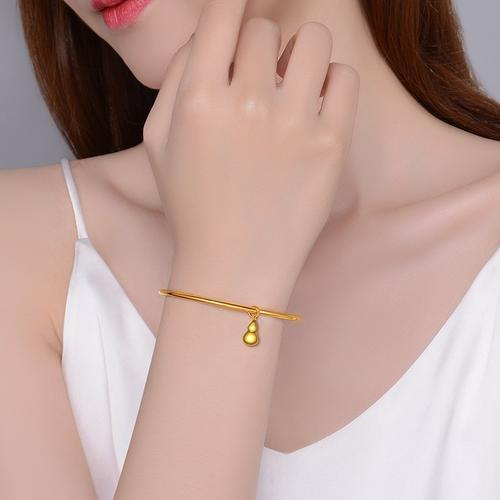 老庙手镯写03足金999是什么意思