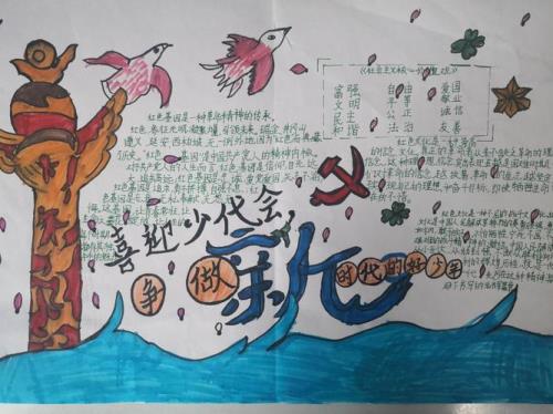争做新时代好少年可以写什么字
