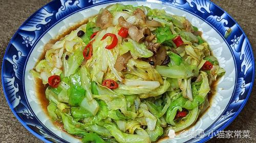 炒莲白的家常做法