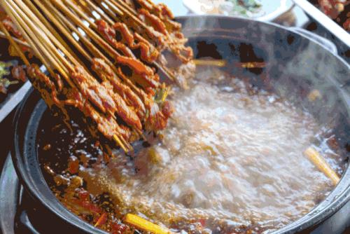 麻辣串串朋友圈宣传