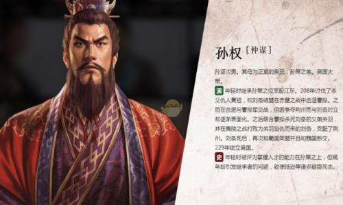 孙权是孙坚的什么