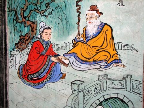 张良三次拾履的故事