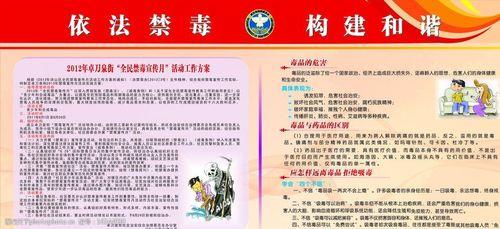 禁毒宣传内容及范文