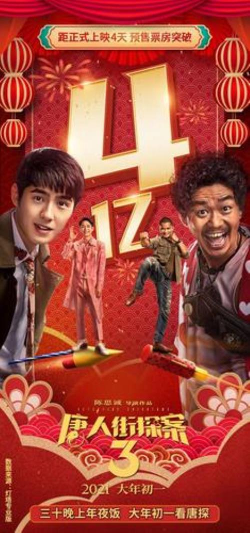 2021春节档电影榜首