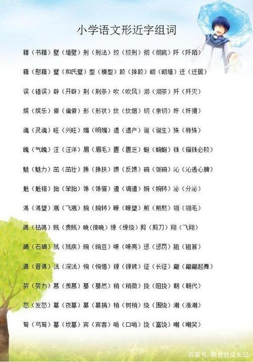 逐组词两个字