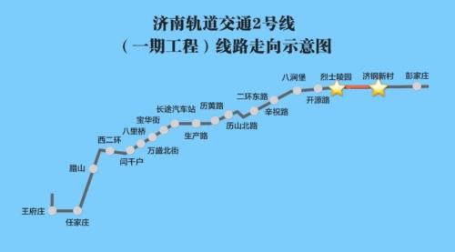 济南地铁7号线线路图各站点