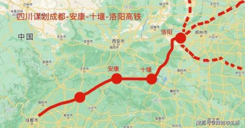 洛阳到襄樊的高速路线