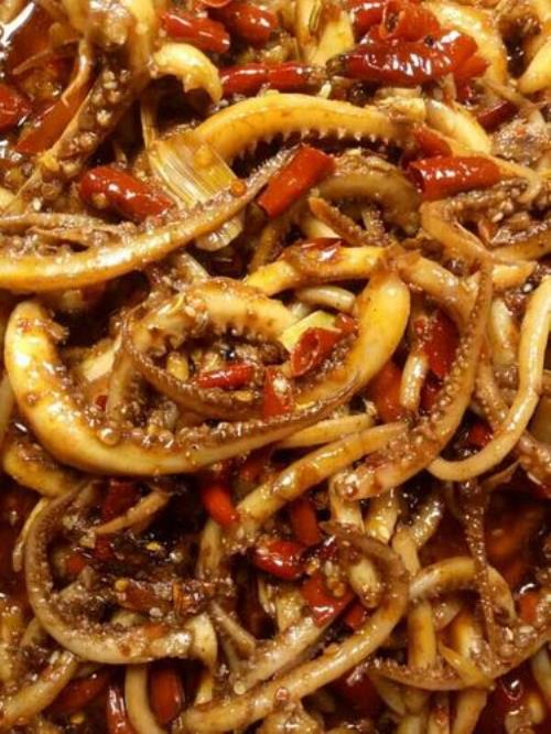 四川火爆鱿鱼须的正宗做法