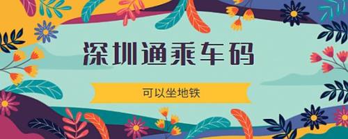 深圳通香港乘车码怎么使用