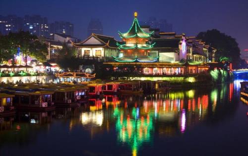 秦淮河多宽