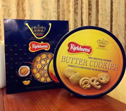 丹麦蓝罐曲奇饼干名字