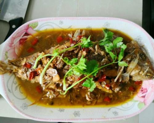 红烧松花江鱼的做法