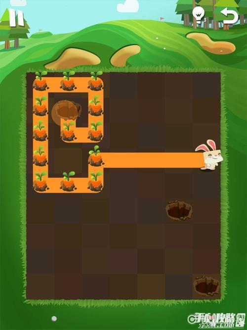 兔子画线第八关怎么过