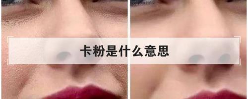 死粉是什么意思