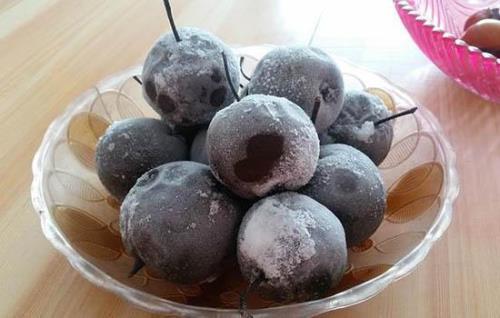 冻酸梨的正确吃法