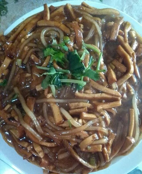 粉条豆腐丝的做法