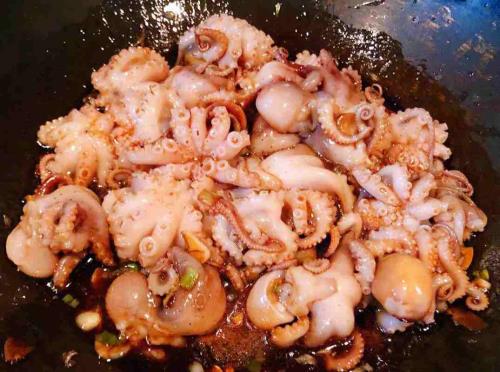 红烧小章鱼的做法