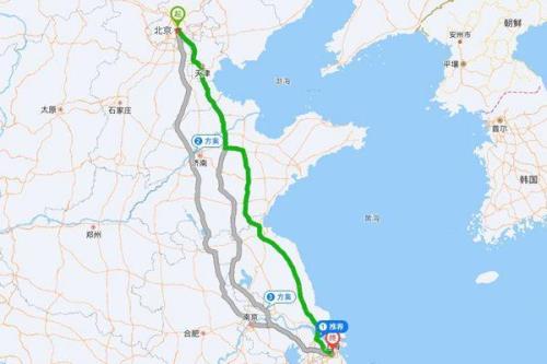 上海距离北京多公里