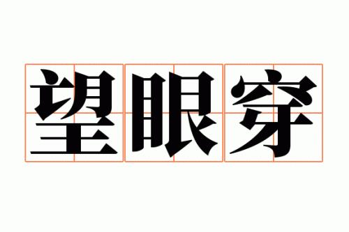 抬眼同义词