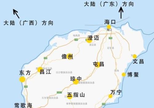 深圳自驾往海南岛最佳路线