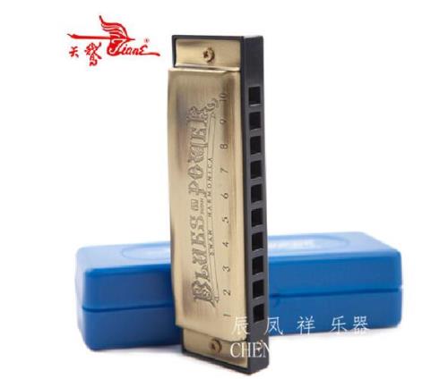 布鲁斯口琴C调低音4和6怎么吹