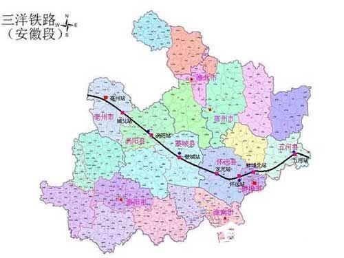 皖北有哪几个县和市