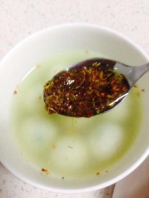 桂花汤圆的做法