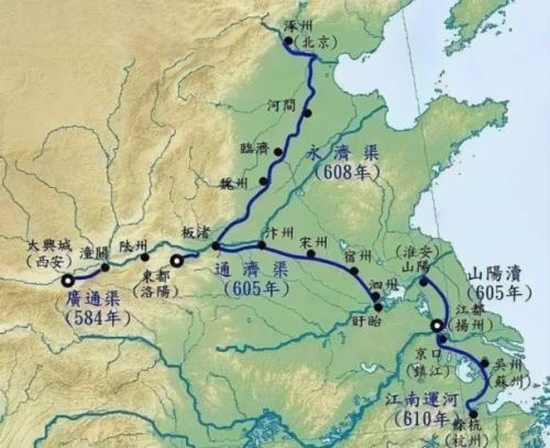 诗人对大运河的评价为何不同