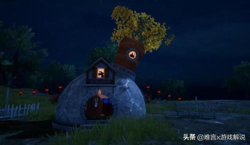 和平精英爱心两层小屋建设方案