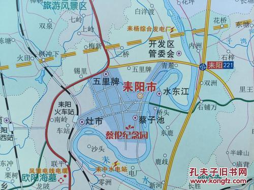 衡阳地图区域划分