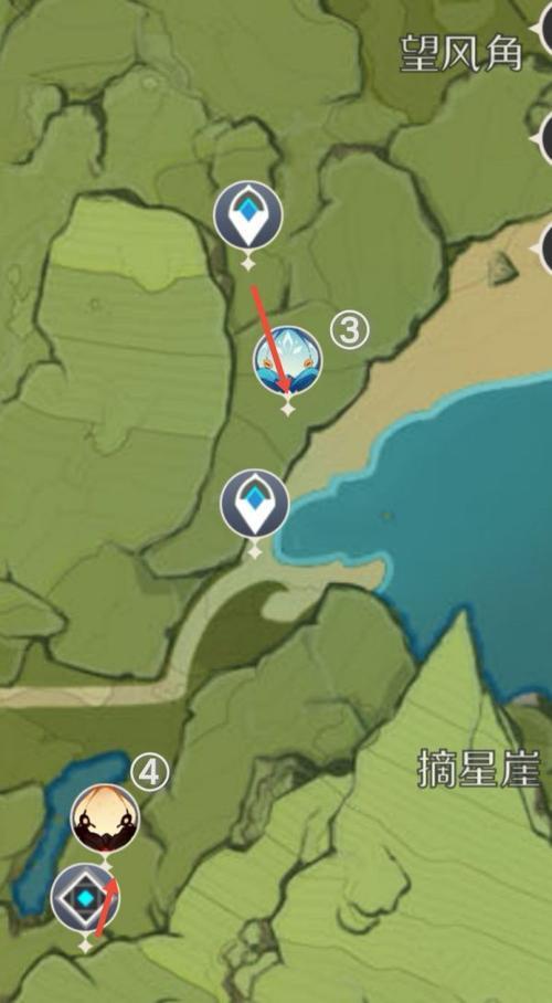 原神冰冻树遗迹位置