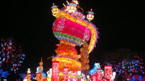 自贡点灯会攻略