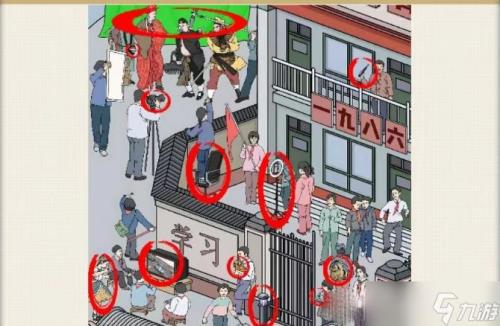 汉字六六六找出10处西游人物