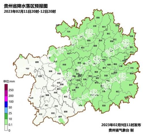 贵州省气温回升时间