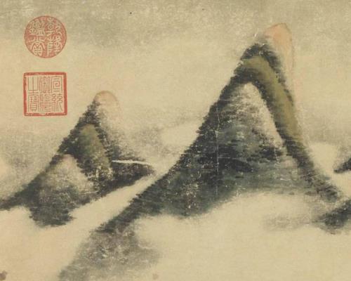 春岭横云的意思