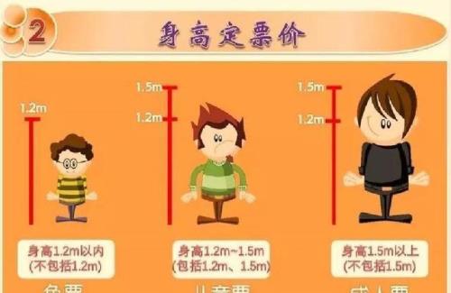 火车免票儿童身高标准
