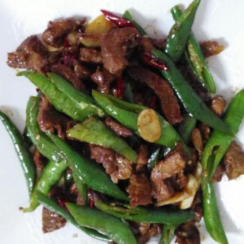 买来冷冻牛柳，炒青椒怎么炒